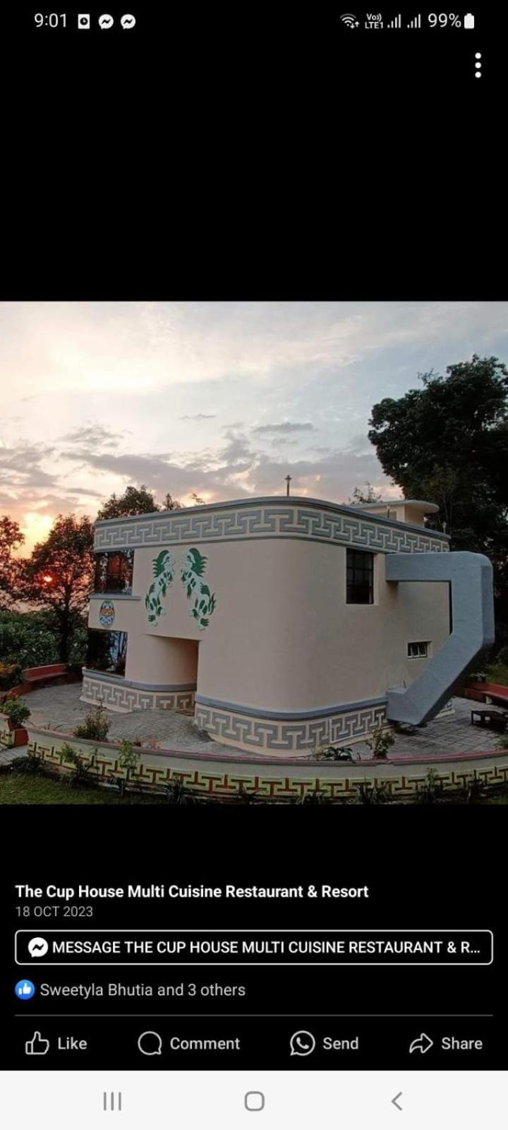 The Cup House Resort Namchi المظهر الخارجي الصورة